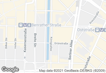 Karte mit Standort von Bäckerei Brinker GmbH