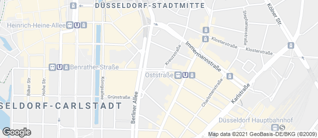 Karte mit Standort von Bäckerei Busch GmbH