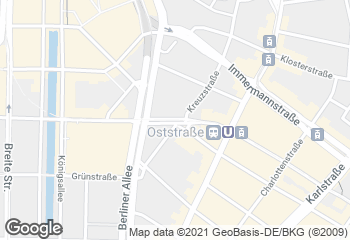 Karte mit Standort von Bäckerei Busch GmbH