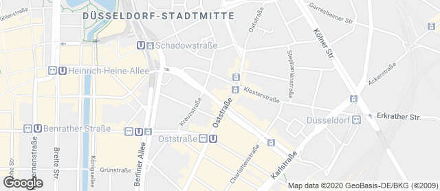 Karte mit Standort von Bäckerei Taka