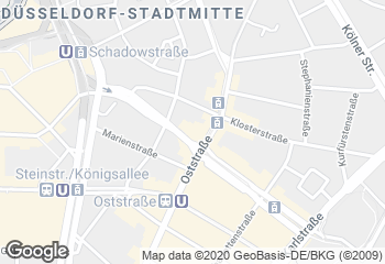 Karte mit Standort von Bäckerei Taka