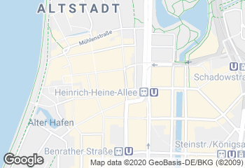 Karte mit Standort von Bäckerei Terbuyken