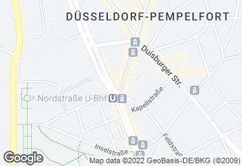 Karte mit Standort von Dein Stadtbäcker Nordstraße 4