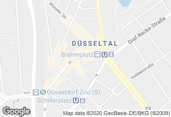 Karte mit Standort von Bäckerei Terbuyken
