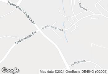 Karte mit Standort von Bäckerei Hesse KG
