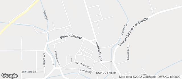 Karte mit Standort von Bäckerei Bergmann & Sohn GmbH