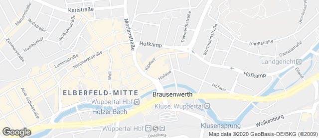 Karte mit Standort von Bäckerei M. u. K. Horsthemke GmbH