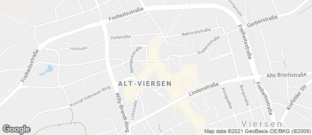 Karte mit Standort von Landbäckerei Stinges