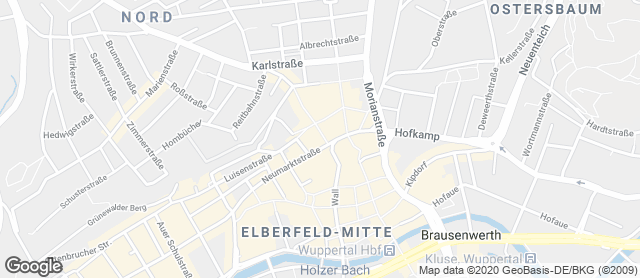 Karte mit Standort von Bäckerei M. u. K. Horsthemke GmbH Rathaus-Galerie