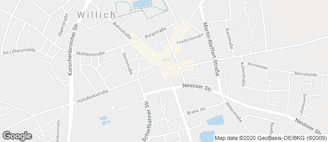 Karte mit Standort von Bäckerei Wieler GmbH