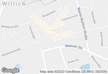 Karte mit Standort von Bäckerei Wieler GmbH