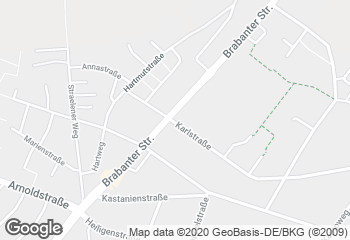 Karte mit Standort von Bäckerei Rongelraths