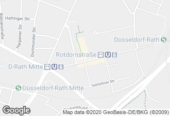 Karte mit Standort von Bäckerei Terbuyken