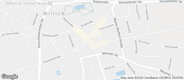 Karte mit Standort von Bäckerei und Konditorei Greis GbR