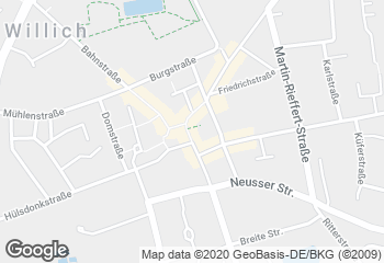 Karte mit Standort von Bäckerei und Konditorei Greis GbR