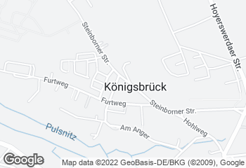 Karte mit Standort von Bäckerei Gregor Bulang