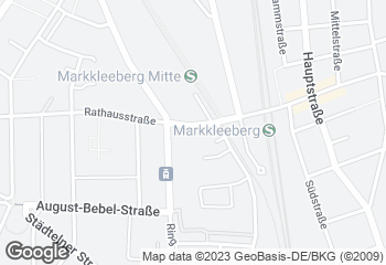 Karte mit Standort von Wendl GmbH Konditorei & Bäckerei, Filiale Rathausgalerie Markkleeberg