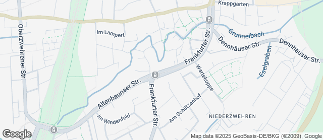 Karte mit Standort von Bäckerei Schaumburg