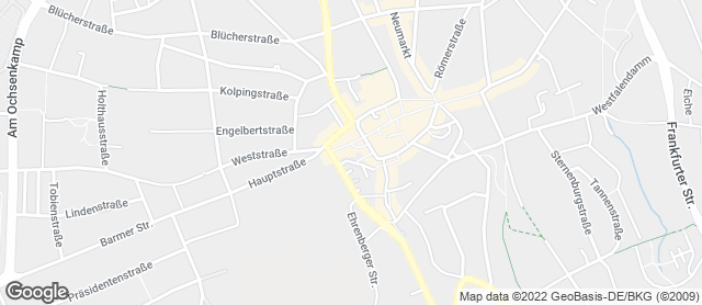 Karte mit Standort von Bäckerei Ruttkamp