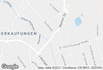 Karte mit Standort von Bäckerei Ahrendts