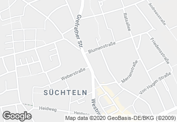 Karte mit Standort von Bäckerei Schmitz