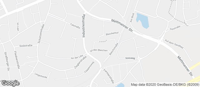 Karte mit Standort von Bäckerei & Konditorei Vogel