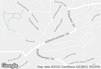 Karte mit Standort von Bäckerei Kartenberg
