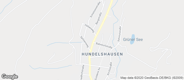 Karte mit Standort von Bäckerei Steinfeld