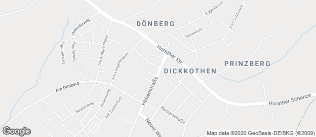 Karte mit Standort von Policks Backstube - Dönberg