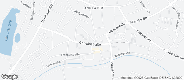 Karte mit Standort von Bäckerei Wieler GmbH