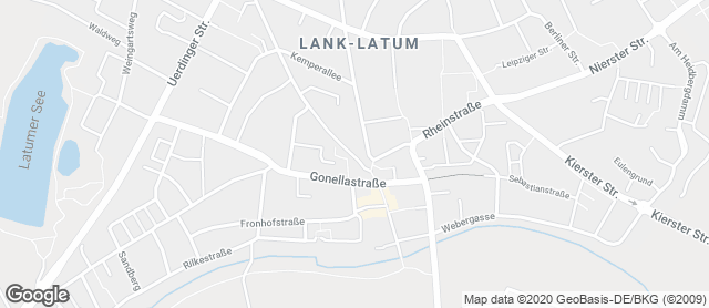 Karte mit Standort von Bäckerei Wilhelm Bölte