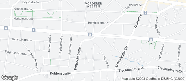 Karte mit Standort von Bäckerei und Konditorei Bernecker