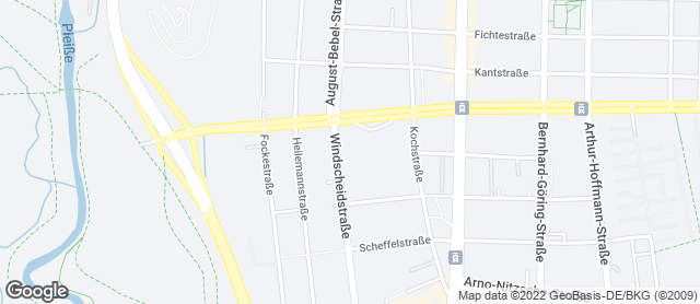 Karte mit Standort von Bäckerei Christian Münch OHG