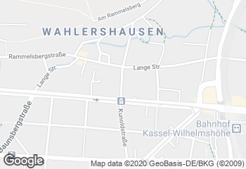 Karte mit Standort von Bäckerei Umbach
