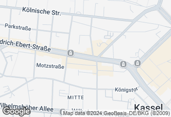 Karte mit Standort von Bäckerei Plücker