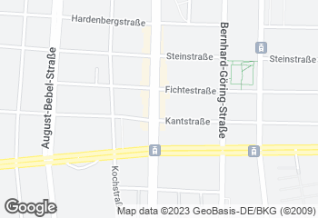 Karte mit Standort von Feinbäckerei Pflügner