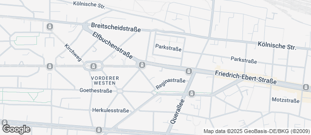 Karte mit Standort von Bäckerei Becker