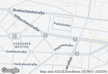Karte mit Standort von Bäckerei Becker