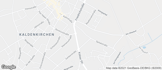 Karte mit Standort von Landbäckerei Stinges