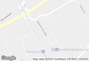 Karte mit Standort von Vollkornbrotbäckerei Wiefels
