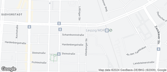 Karte mit Standort von Feinbäckerei Perduß