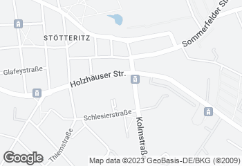 Karte mit Standort von Wendl GmbH, Konditorei & Bäckerei, Filiale im REWE-Markt Holzhäuser Straße
