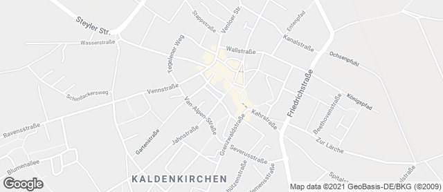 Karte mit Standort von Landbäckerei Stinges