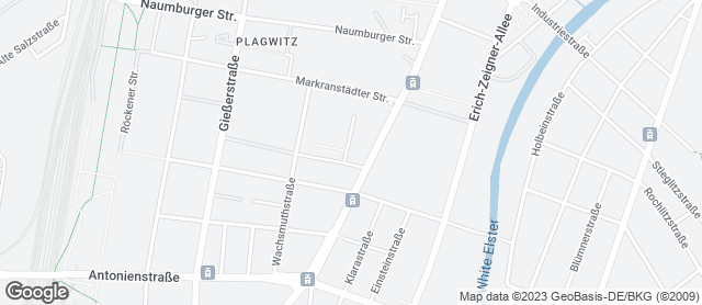 Karte mit Standort von Wendl GmbH, Konditorei & Bäckerei, Filiale im Rewe-Markt Zschochersche Straße
