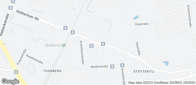 Karte mit Standort von Wendl GmbH Konditorei & Bäckerei, Filiale Schwarzackerstraße
