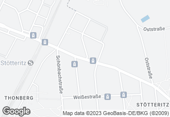 Karte mit Standort von Wendl GmbH Konditorei & Bäckerei, Filiale Schwarzackerstraße