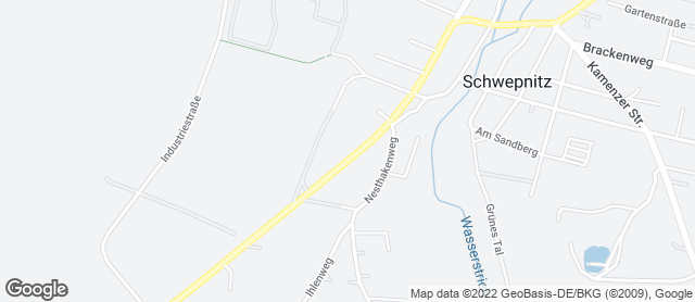 Karte mit Standort von Ottendorfer Mühlenbäcker EDEKA Schwepnitz