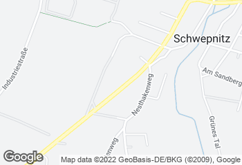 Karte mit Standort von Ottendorfer Mühlenbäcker EDEKA Schwepnitz