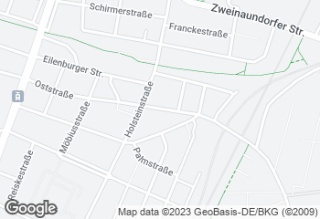 Karte mit Standort von Feinbäckerei  Wissel