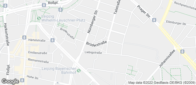 Karte mit Standort von Feinbäckerei Perduß